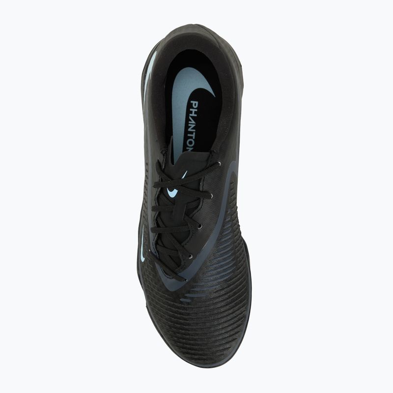 Scarpe da calcio uomo Nike Phantom 6 Low Academy TF nero/nero 5