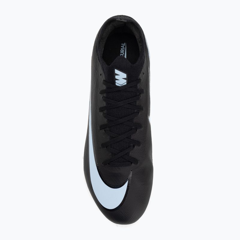 Scarpe da calcio da uomo Nike Mercurial Vapor 16 Pro FG nero/blu ghiaccio 5