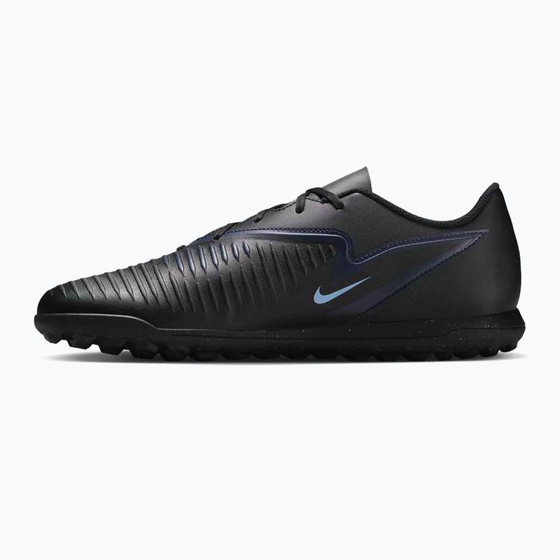 Scarpe da calcio uomo Nike Phantom 6 Low Club TF nero/nero 2