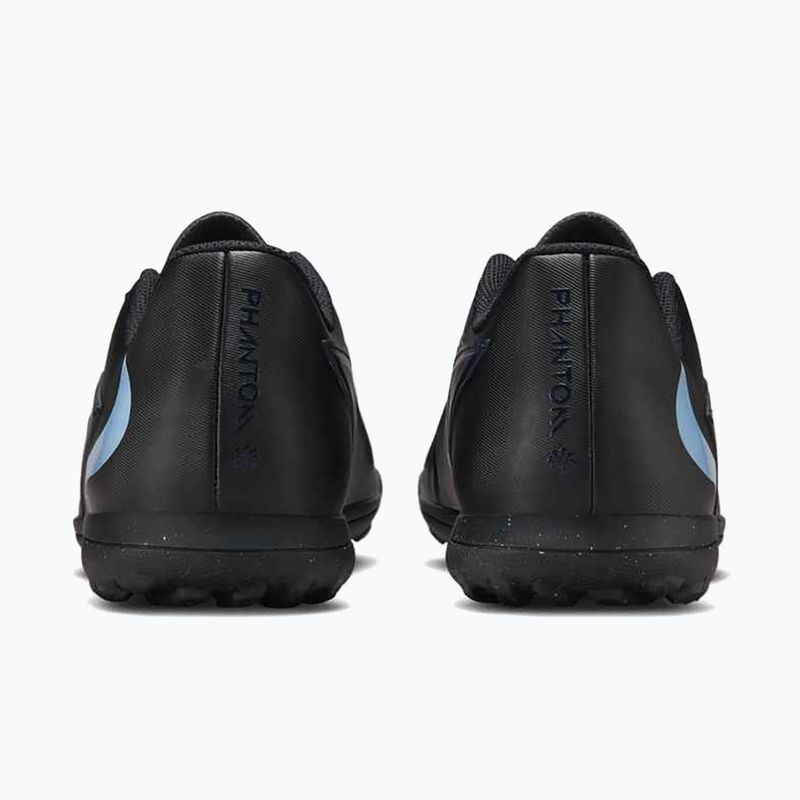Scarpe da calcio uomo Nike Phantom 6 Low Club TF nero/nero 4