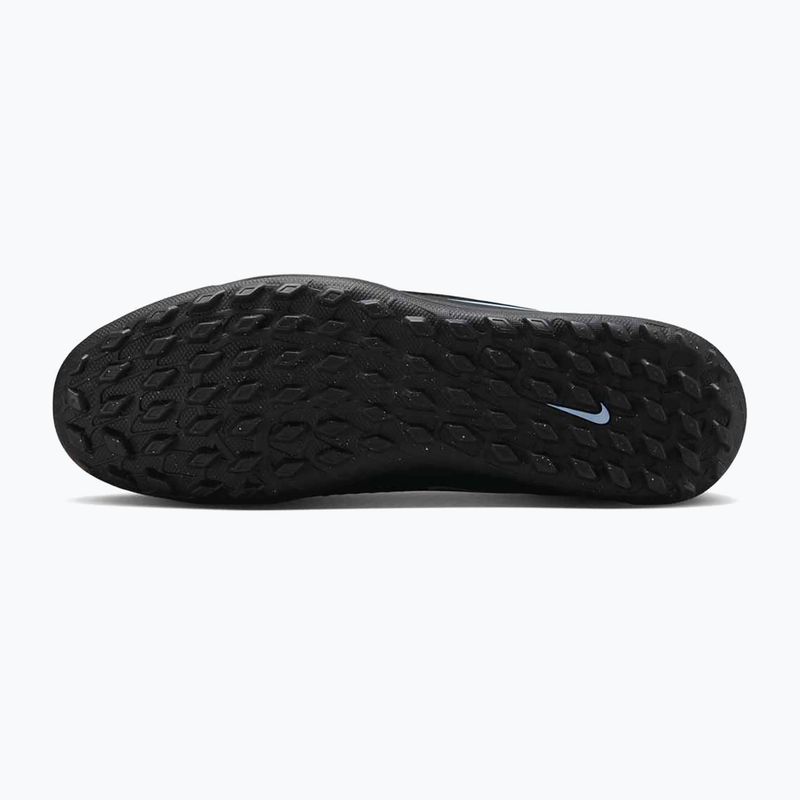 Scarpe da calcio uomo Nike Phantom 6 Low Club TF nero/nero 5