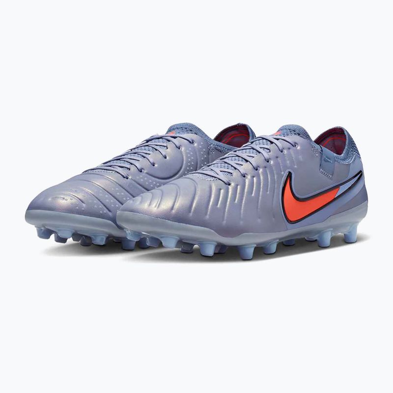 Scarpe da calcio da uomo Nike Tiempo Legend 10 Elite AG-Pro nero eclipse/nero 3