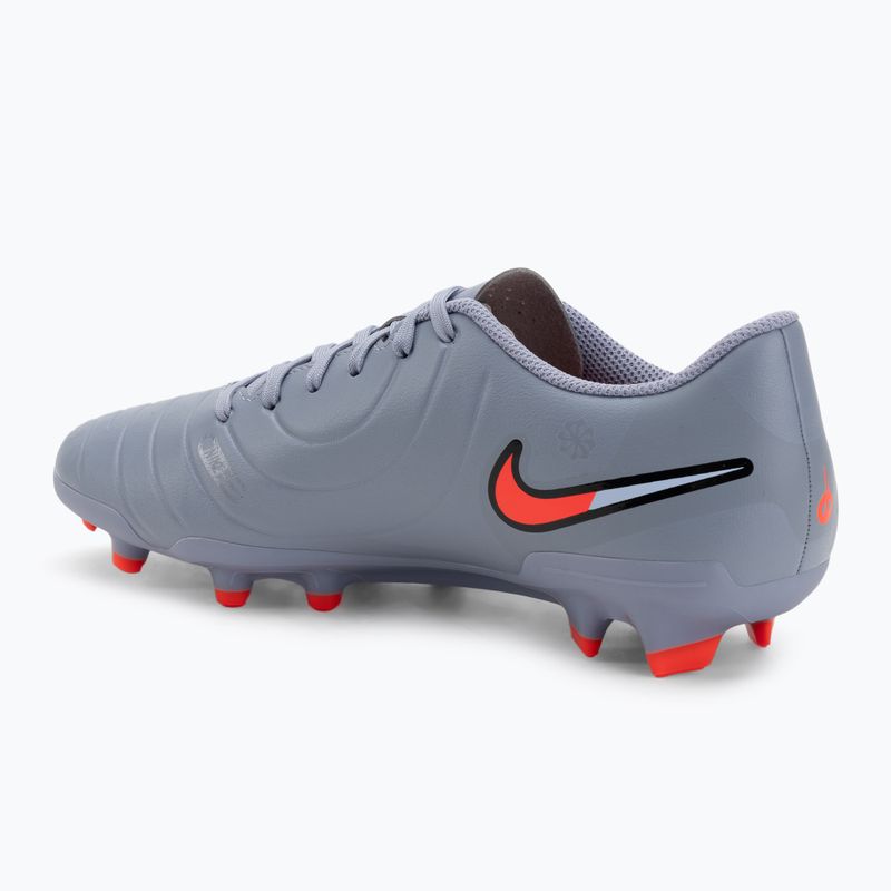 Scarpe da calcio uomo Nike Tiempo Legend 10 Club FG/MG blu eclissi/nero 3
