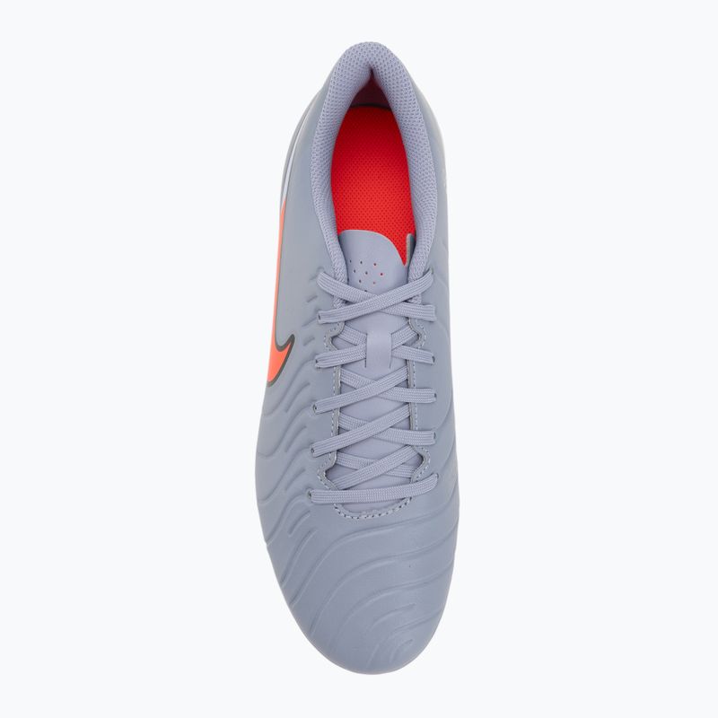 Scarpe da calcio uomo Nike Tiempo Legend 10 Club FG/MG blu eclissi/nero 5