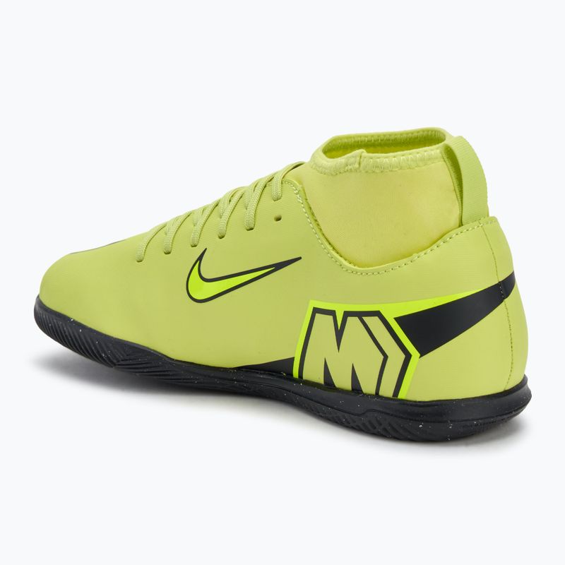 Scarpe da calcio junior Nike Mercurial Superfly 10 Club limelight/hyper crimson/volt 3