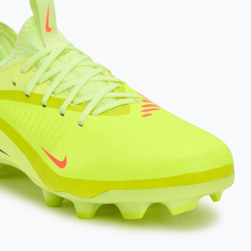 Scarpe da calcio junior Nike Phantom 6 Low Academy FG/MG Jr hyper crimson/limelight/black 7