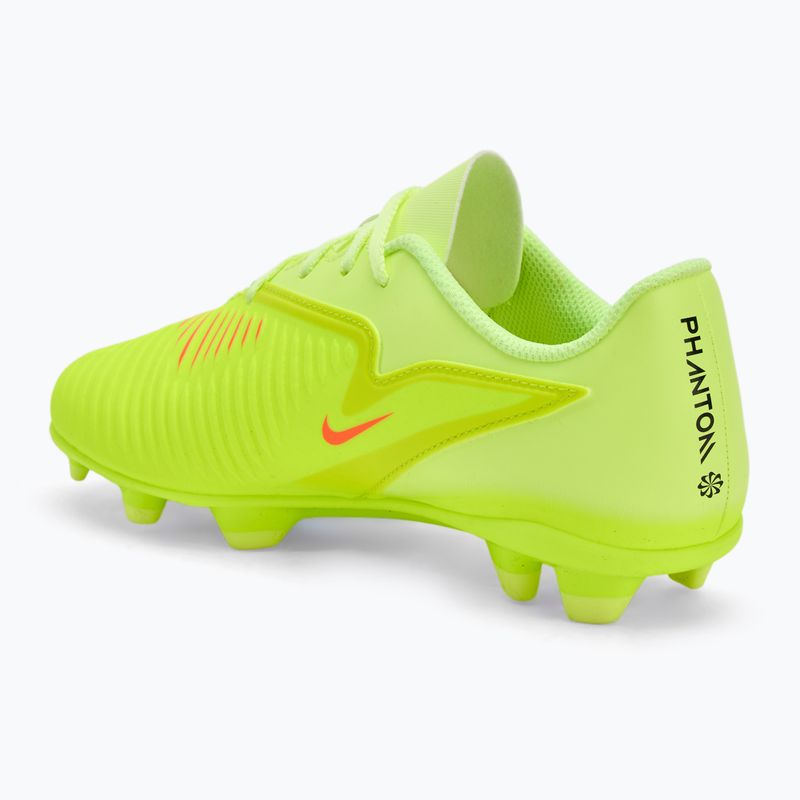 Scarpe da calcio junior Nike Phantom 6 Low Club MG hyper crimson/limelight/black 3