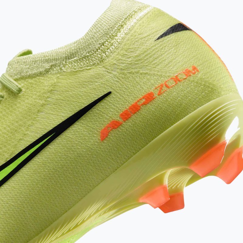 Scarpe da calcio junior Nike Jr. Mercurial Vapor 16 Pro FG Limelight/Hyper Crimson/Volt 9