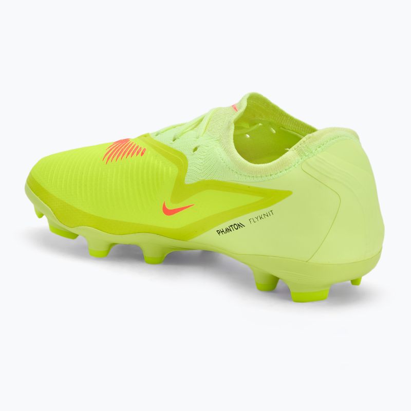 Scarpe da calcio junior Nike Phantom 6 Low Pro FG/MG Hyper Crimson/Limelight/Black 3