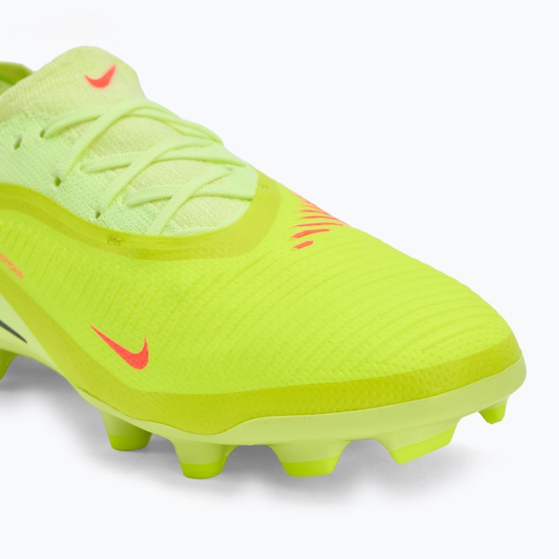 Scarpe da calcio junior Nike Phantom 6 Low Pro FG/MG Hyper Crimson/Limelight/Black 7