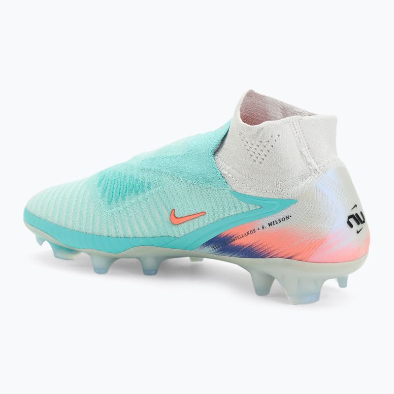 Scarpe da calcio uomo Nike United Phantom 6 High Elite FG pistachio frost/hyper orange 3