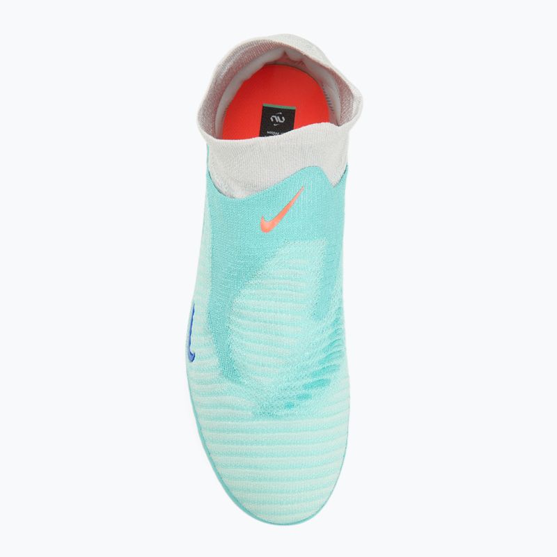 Scarpe da calcio uomo Nike United Phantom 6 High Elite FG pistachio frost/hyper orange 5
