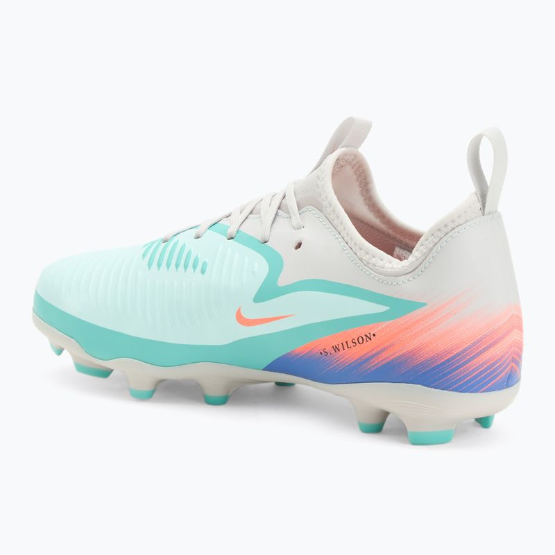Scarpe da calcio uomo Nike United Phantom 6 Low Academy Jr FG/MG pistachio frost/hyper orange 3