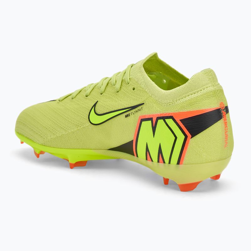 Scarpe da calcio junior Nike Jr. Mercurial Vapor 16 Pro FG Limelight/Hyper Crimson/Volt 3