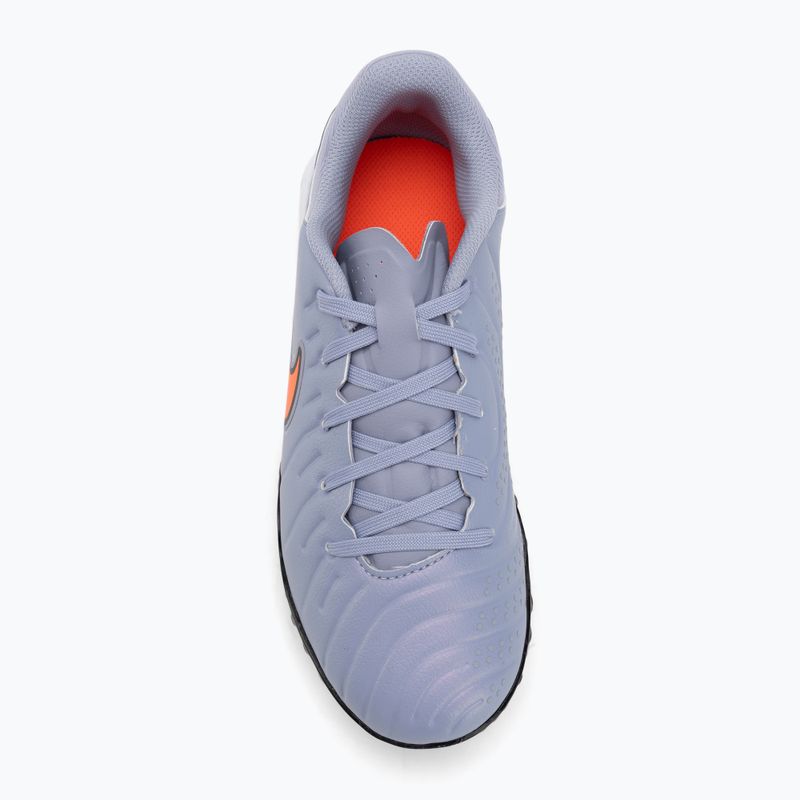 Nike Tiempo Legend 10 Academy TF scarpe da calcio per bambini blu eclissi/nero 5