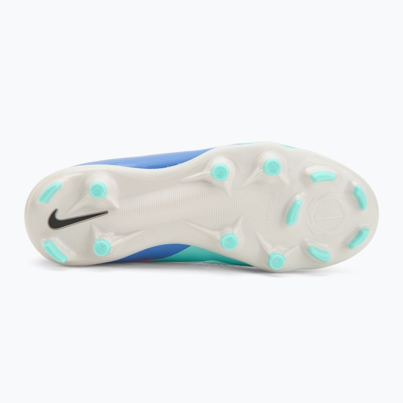 Scarpe da calcio junior Nike United Phantom 6 High Academy Jr FG/MG pistachio frost/hyper orange 4