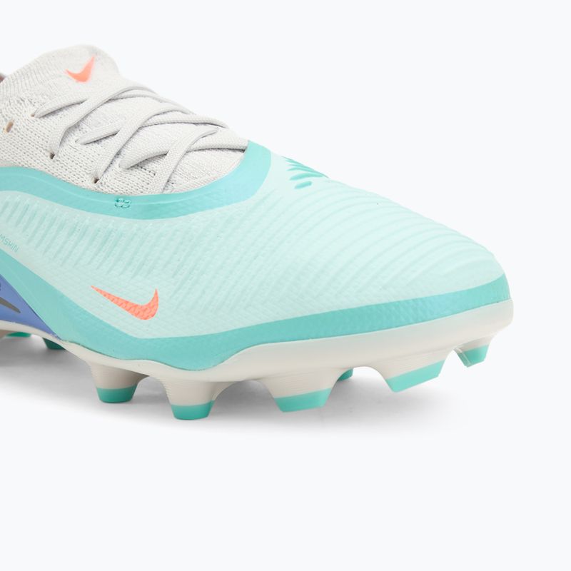 Scarpe da calcio uomo Nike United Phantom 6 Low Pro Jr FG/MG pistachio frost/hyper orange 7