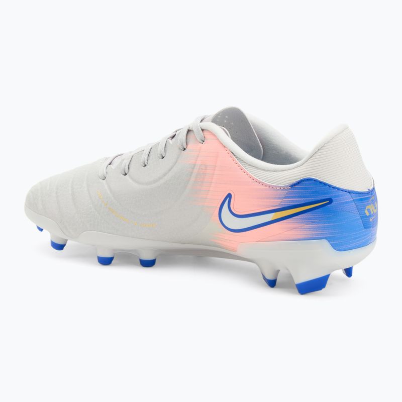 Scarpe da calcio uomo Nike United Tiempo Legend 10 Academy FG/MG vast grey/racer blue 3