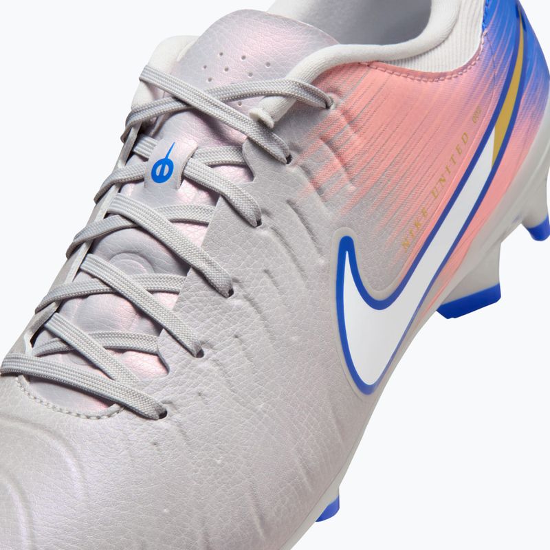 Scarpe da calcio uomo Nike United Tiempo Legend 10 Academy FG/MG vast grey/racer blue 8