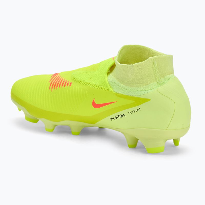 Scarpe da calcio uomo Nike Phantom 6 High Pro FG hyper crimson/limelight/black 3