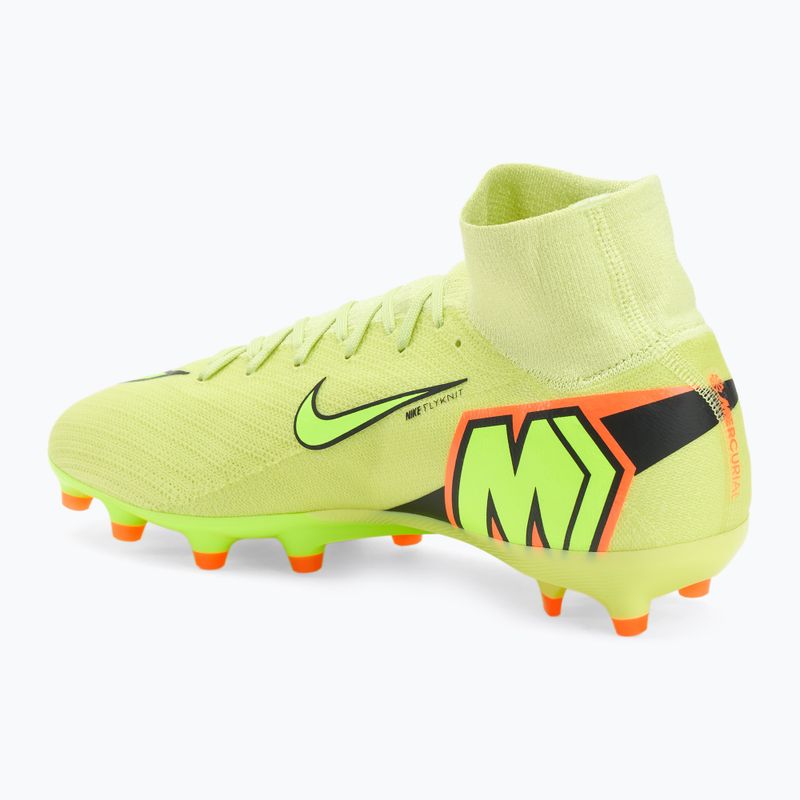Scarpe da calcio uomo Nike Mercurial Superfly 10 Pro AG-Pro limelight/hyper crimson/volt 3
