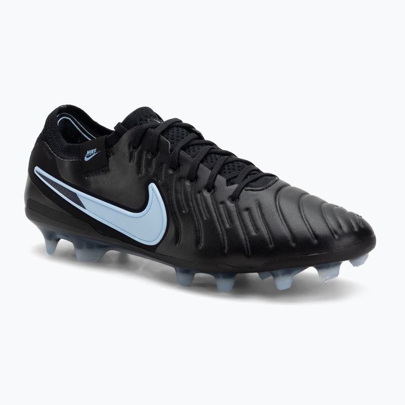 Scarpe da calcio da uomo Nike Tiempo Legend 10 Elite FG nero/nero
