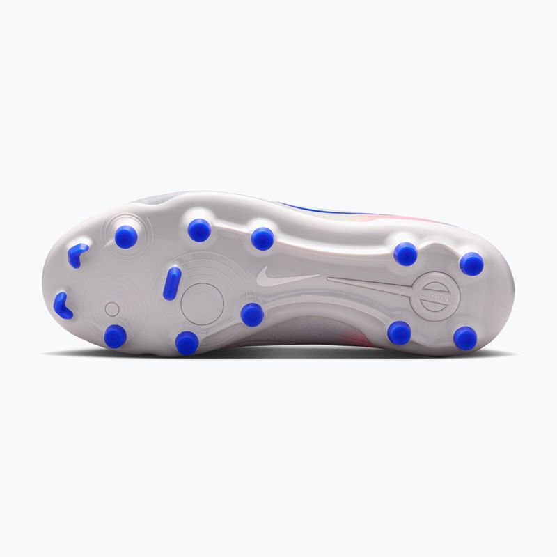 Scarpe da calcio junior Nike United Tiempo Legend 10 Academy Jr FG/MG vast grey/racer blue 5