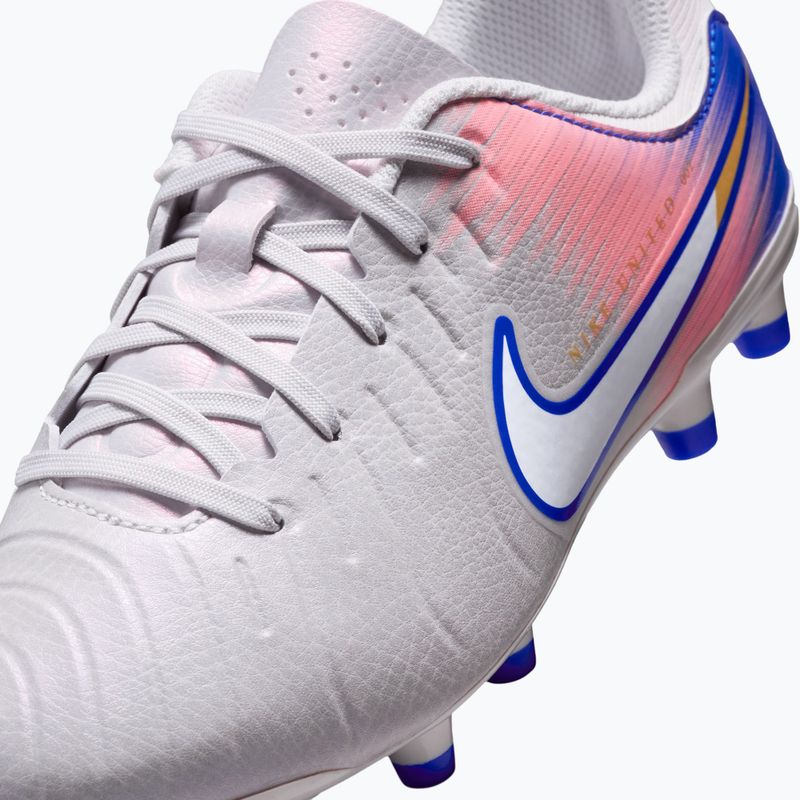 Scarpe da calcio junior Nike United Tiempo Legend 10 Academy Jr FG/MG vast grey/racer blue 7