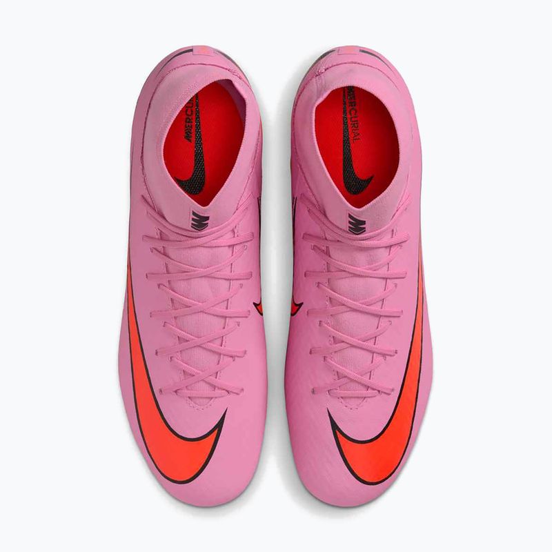 Scarpe da calcio uomo Nike Mercurial Superfly 10 Academy MG magic flamingo/nero/total crimson 6