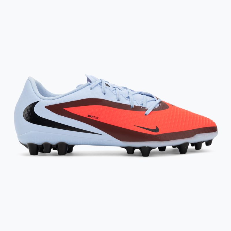 Scarpe da calcio uomo Nike Phantom 6 Low Academy AG royal tint/bright crimson/nero 2