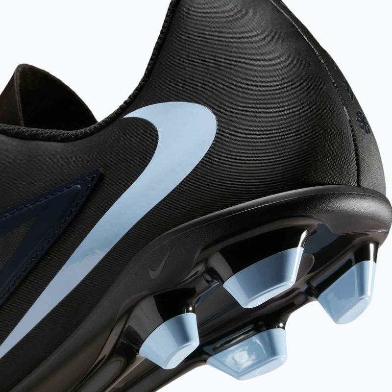Scarpe da calcio uomo Nike Phantom 6 Low Club FG/MG nero/nero 9