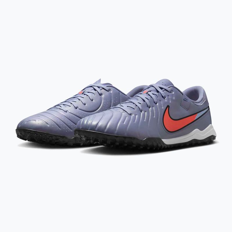 Scarpe da calcio da uomo Nike Tiempo Legend 10 Academy TF blu eclissi/nero 10