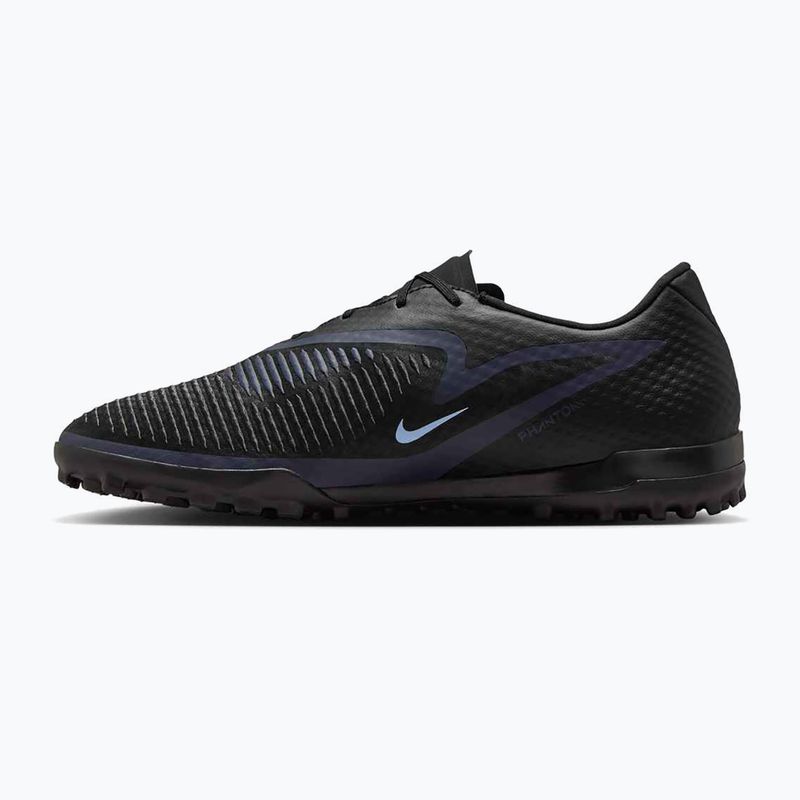 Scarpe da calcio uomo Nike Phantom 6 Low Academy TF nero/nero 2