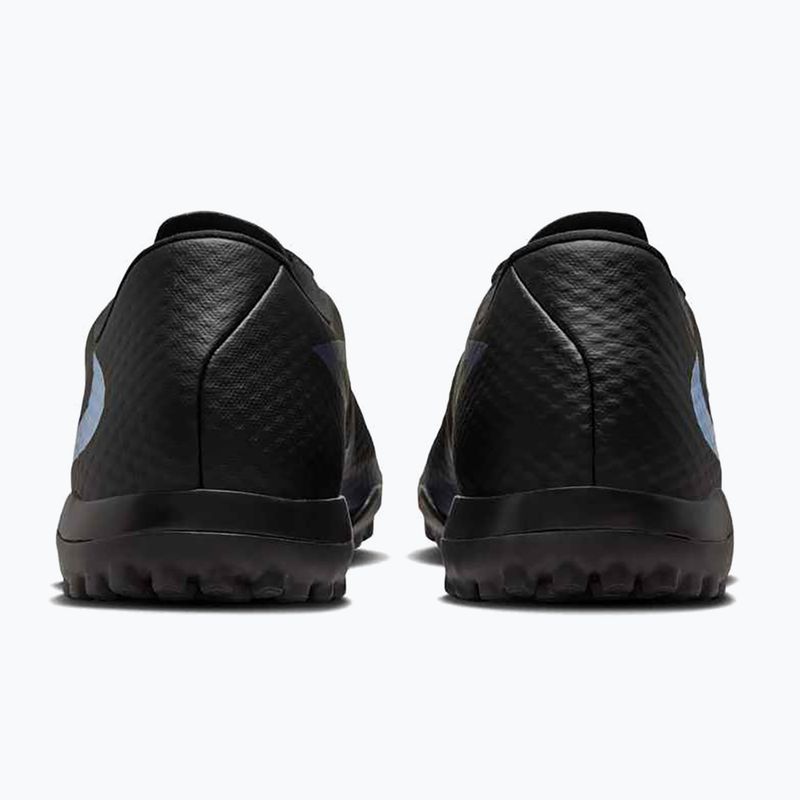 Scarpe da calcio uomo Nike Phantom 6 Low Academy TF nero/nero 4