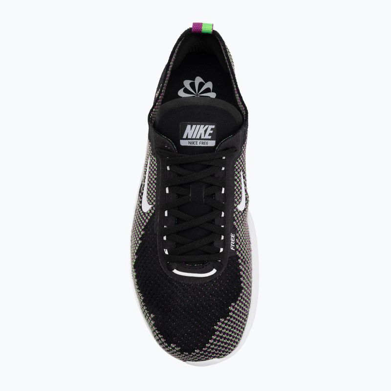 Scarpe da allenamento uomo Nike Free 2025 black/white/green strike/vivid purple 5