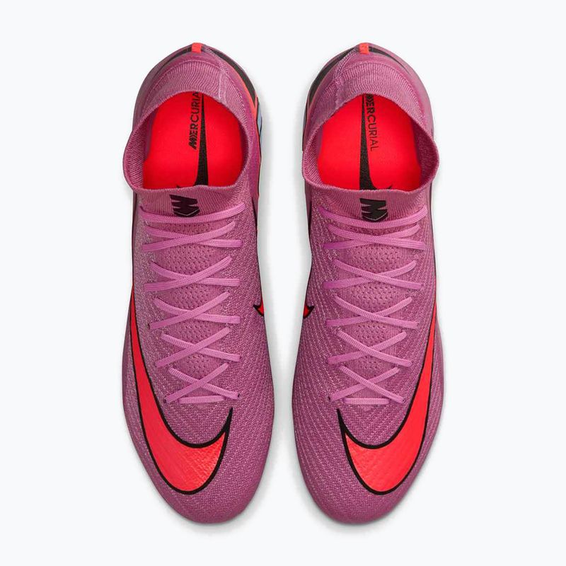 Scarpe da calcio uomo Nike Mercurial Superfly 10 Elite FG magic flamingo/nero/total crimson 5