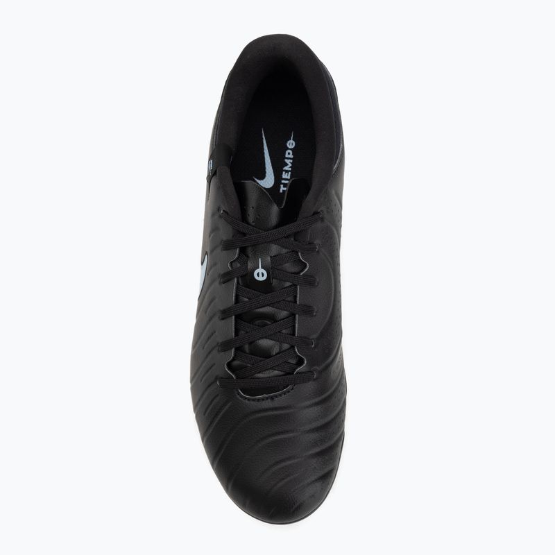 Scarpe da calcio da uomo Nike Tiempo Legend 10 Academy FG/MG nero/nero 5