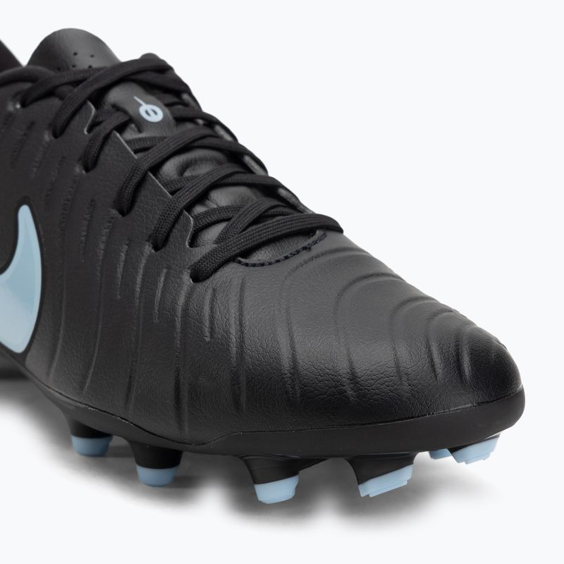 Scarpe da calcio da uomo Nike Tiempo Legend 10 Academy FG/MG nero/nero 7