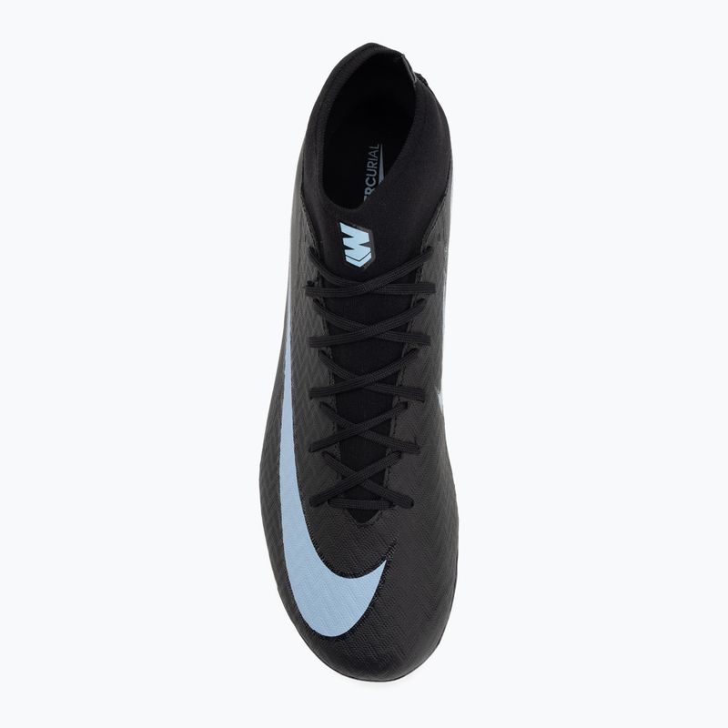 Scarpe da calcio uomo Nike Mercurial Superfly 10 Academy AG nero/blu ghiaccio 5