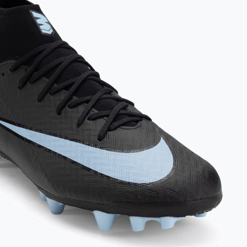Scarpe da calcio uomo Nike Mercurial Superfly 10 Academy AG nero/blu ghiaccio 7