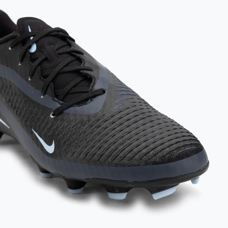 Scarpe da calcio uomo Nike Phantom 6 Low Academy FG/MG nero/nero 7