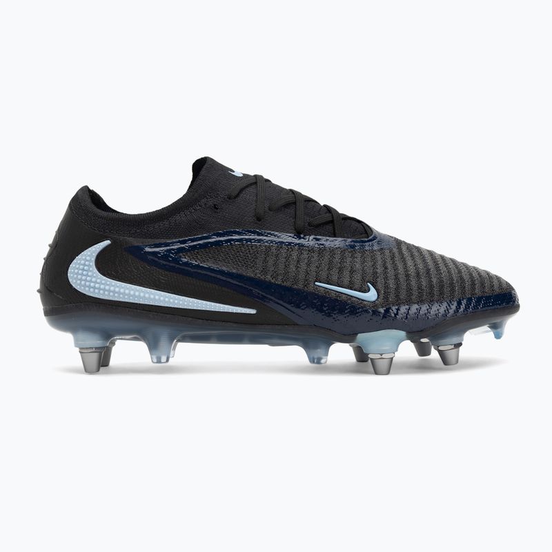Scarpe da calcio Nike Phantom 6 Low Elite SG-Pro Uomo nero/nero 2