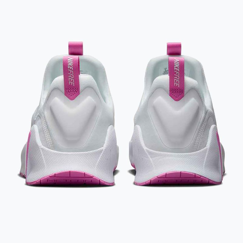 Scarpe da ginnastica da donna Nike Free Metcon 6 bianco/rosa brillante 4