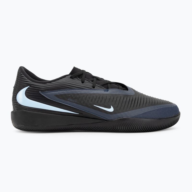 Scarpe da calcio uomo Nike Phantom 6 Low Academy IC nero/nero 2