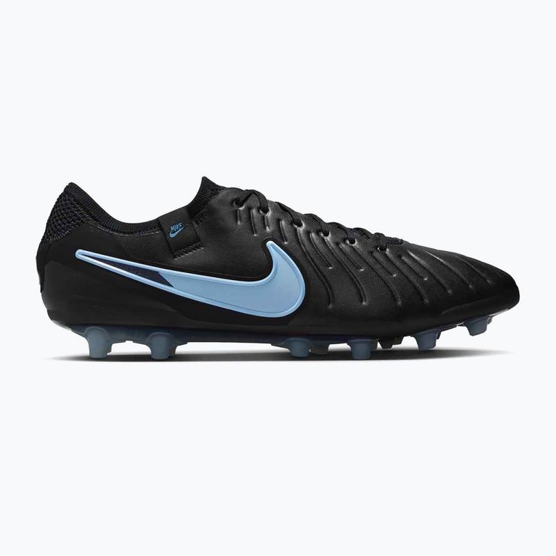 Scarpe da calcio da uomo Nike Tiempo Legend 10 Elite AG-Pro nero/nero
