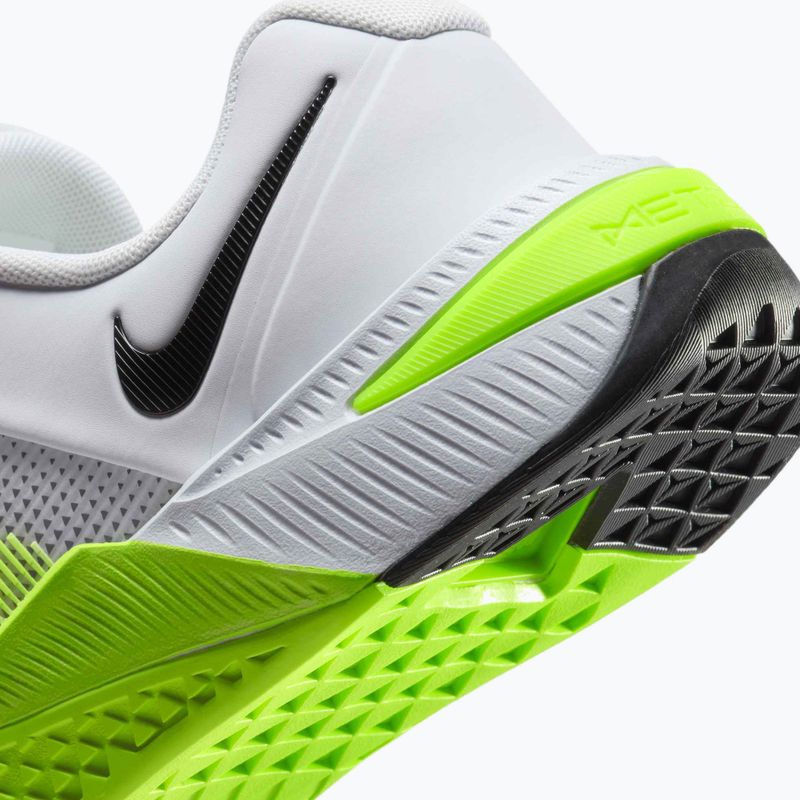 Scarpe per sollevamento pesi da uomo Nike Metcon 10 white/volt/black 9