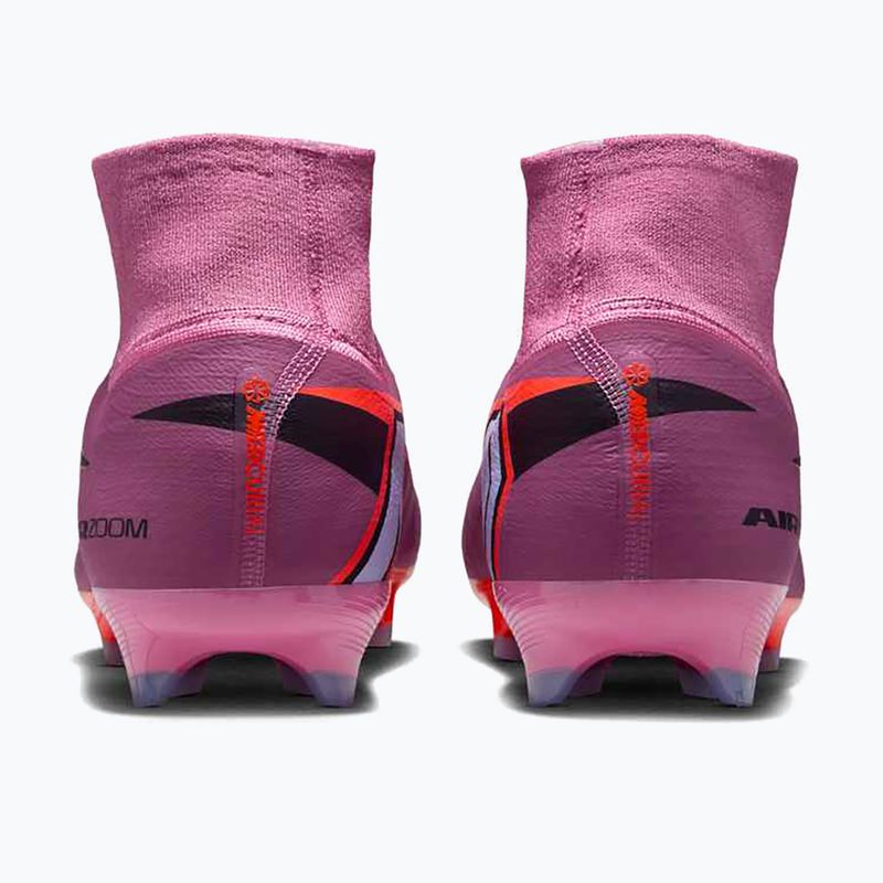 Scarpe da calcio per bambini Nike Mercurial Superfly 10 Academy LV8 FG/MG university red/ossidiana scura 4