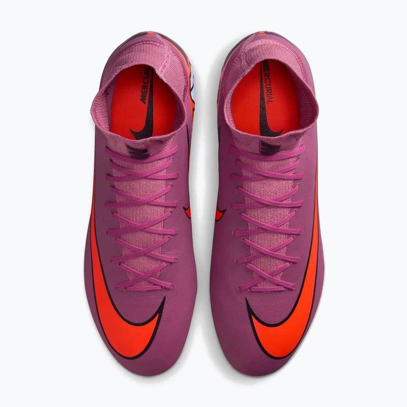 Scarpe da calcio per bambini Nike Mercurial Superfly 10 Academy LV8 FG/MG university red/ossidiana scura 6