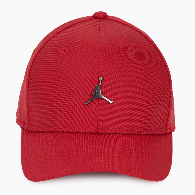 Cappellino con visiera Nike Jordan Rise Structured Metal Jumpman gym red/r511 2