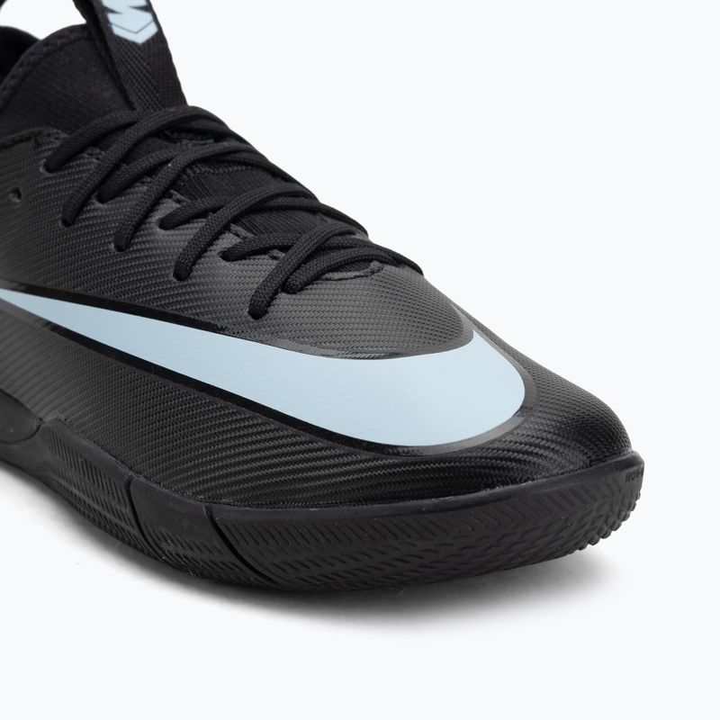 Scarpe da calcio per bambini Nike Mercurial Vapor 16 Academy IC nero/blu ghiaccio 7